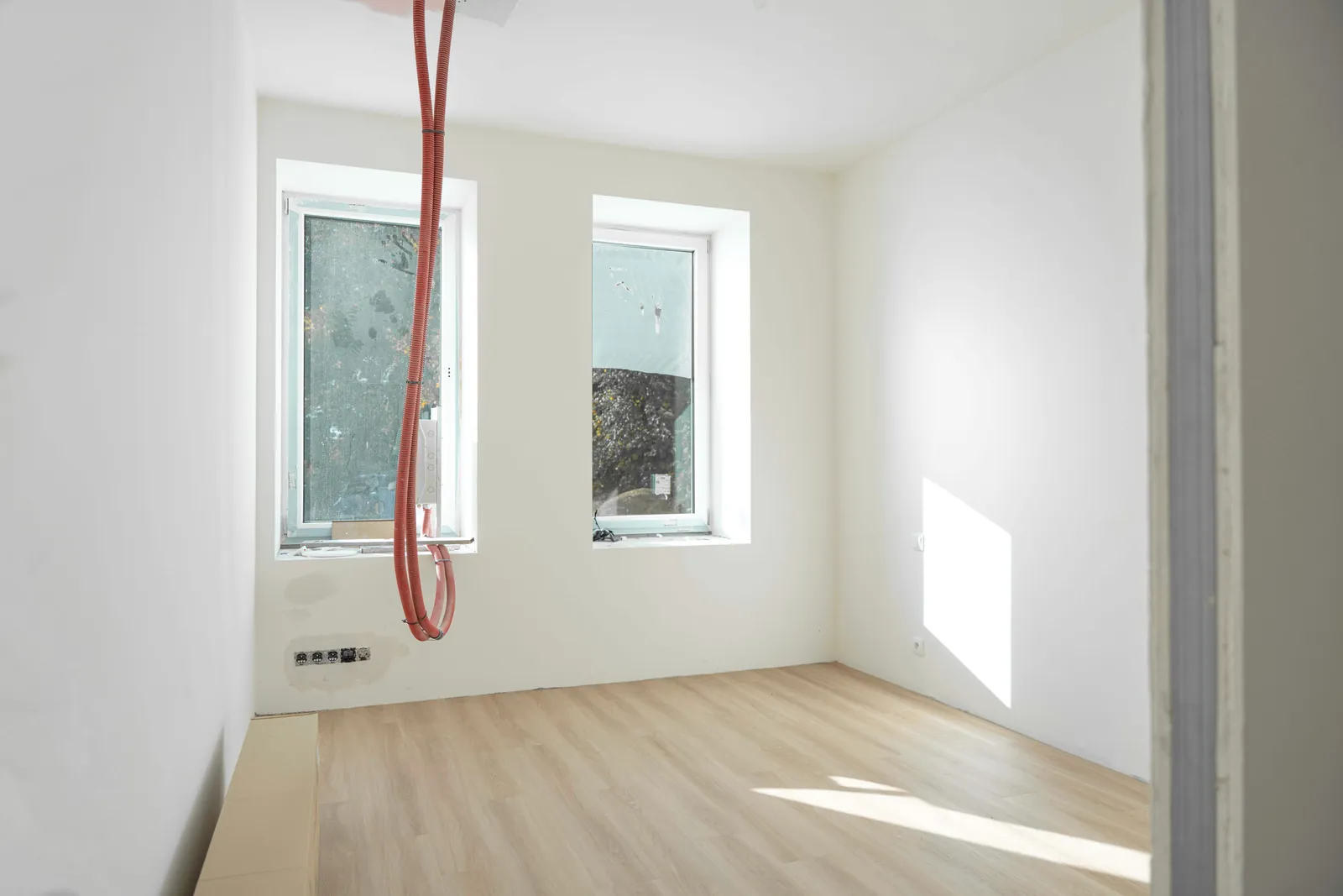 Wohnung 01 – Schlafzimmer, Stand vom 6. Oktober 2026