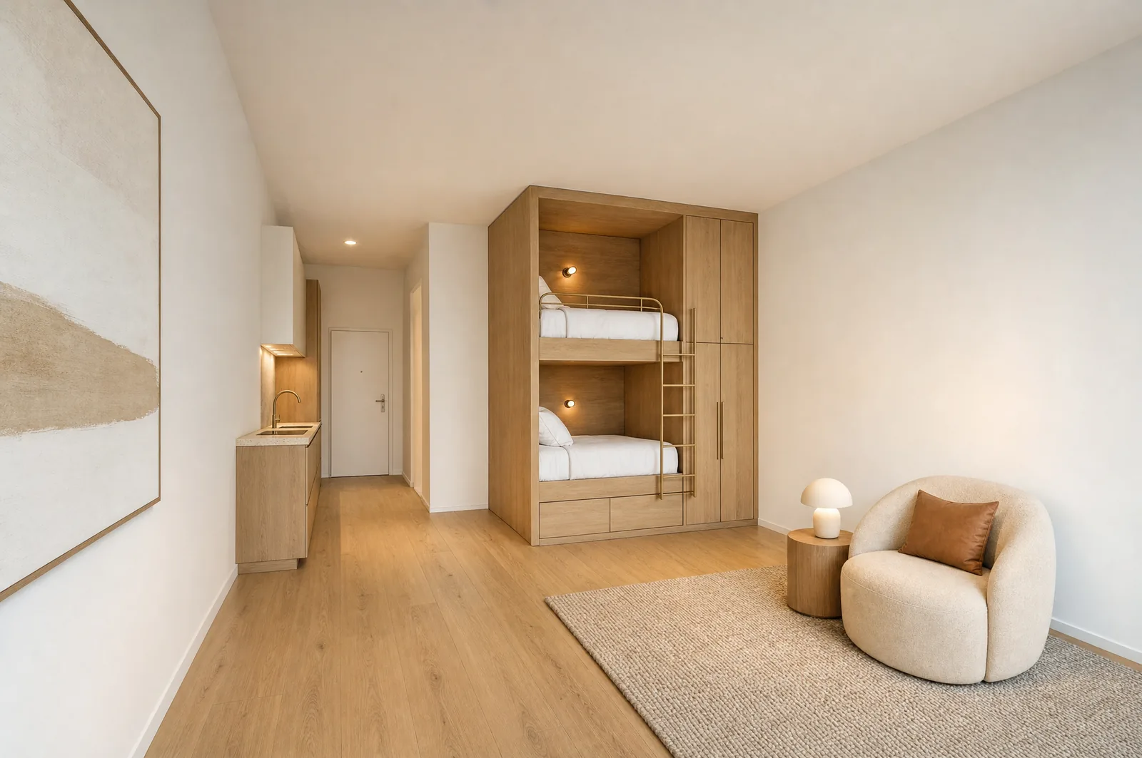 Wohnung 06 – zwei Betten