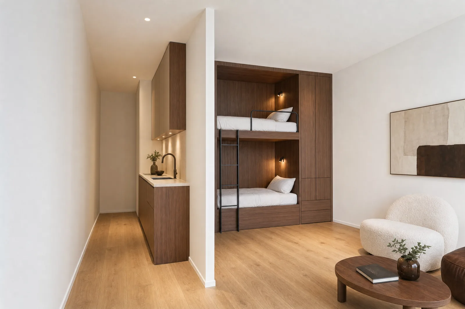 Wohnung 07 – zwei Betten